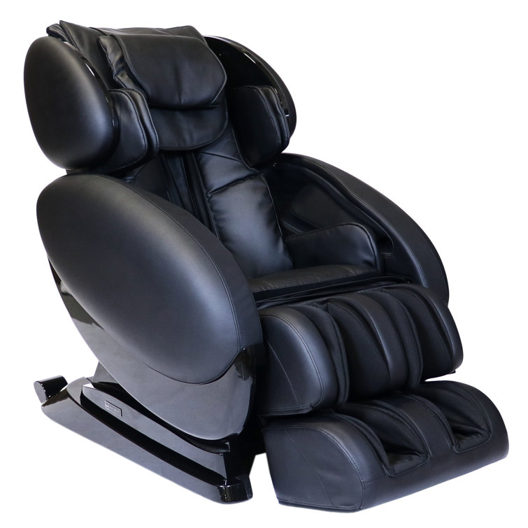 Infinity Faux Leather Reclining Adjustable Width Heated Massage Chair